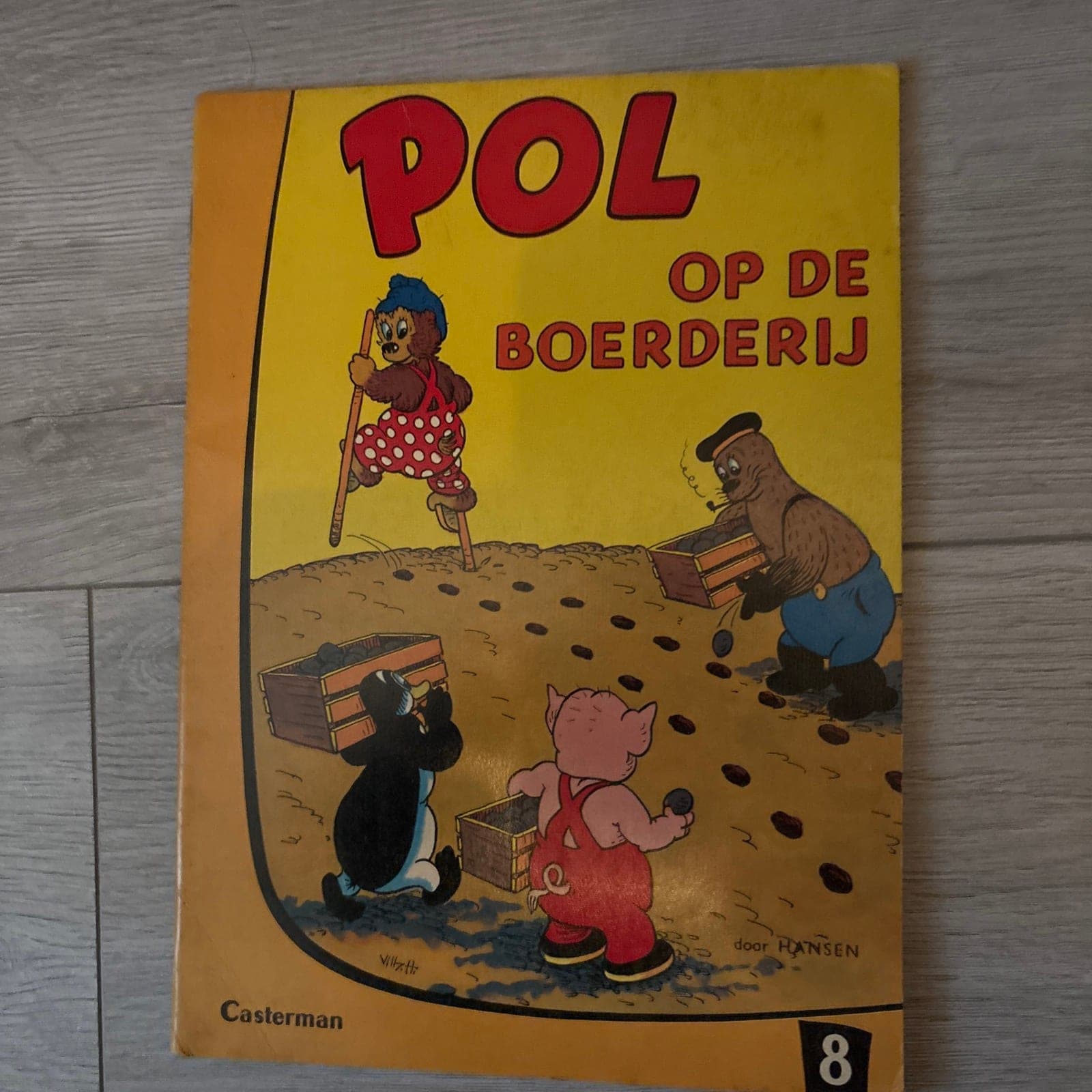Pol op de Boerderij - Casterman strip deel 8