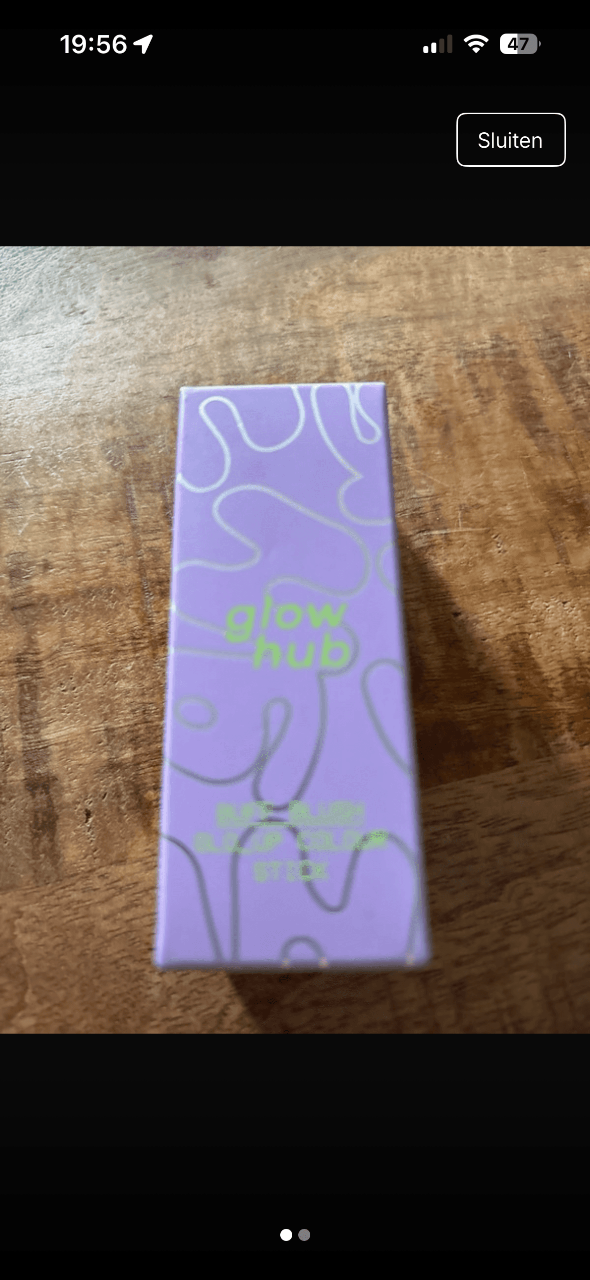 Glow Hub - paarse beauty/cosmetica box