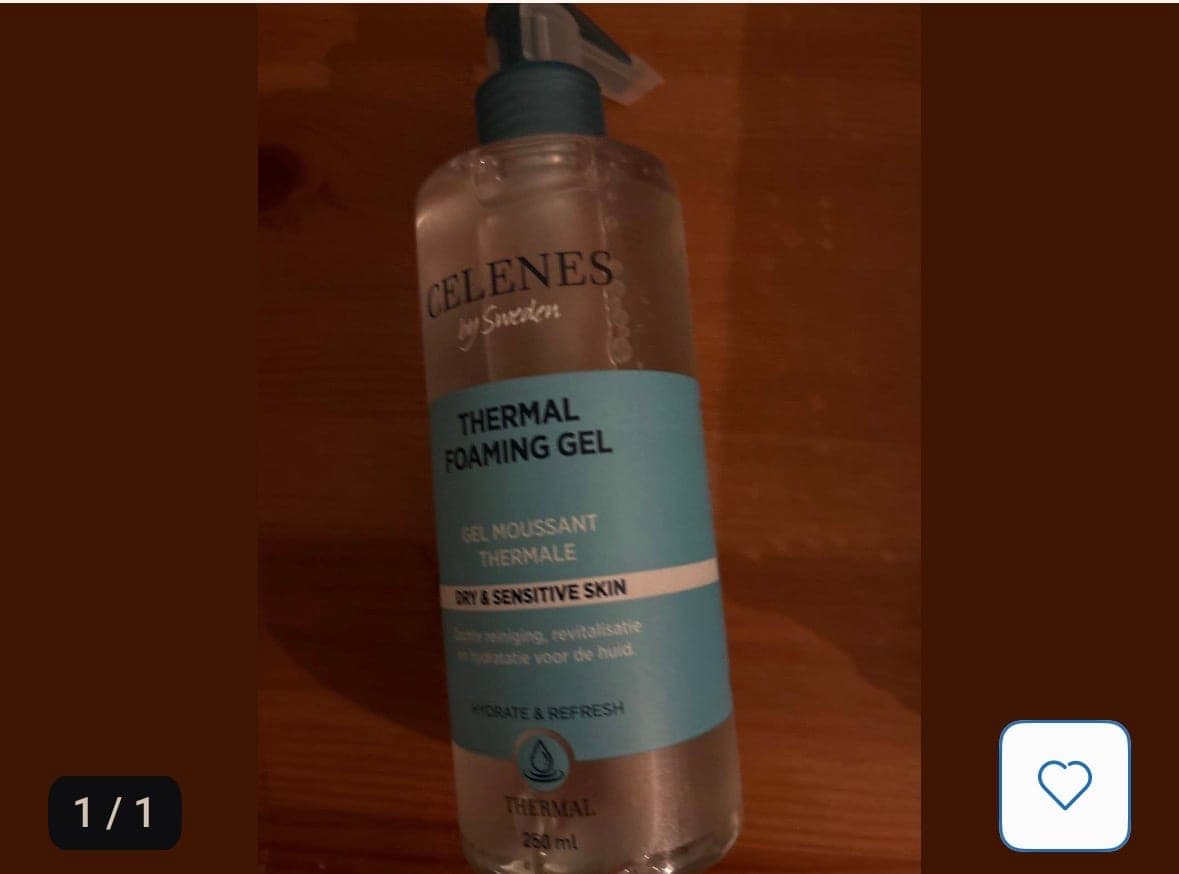 Celenes Thermal Foaming Gel - Droge & Gevoelige Huid