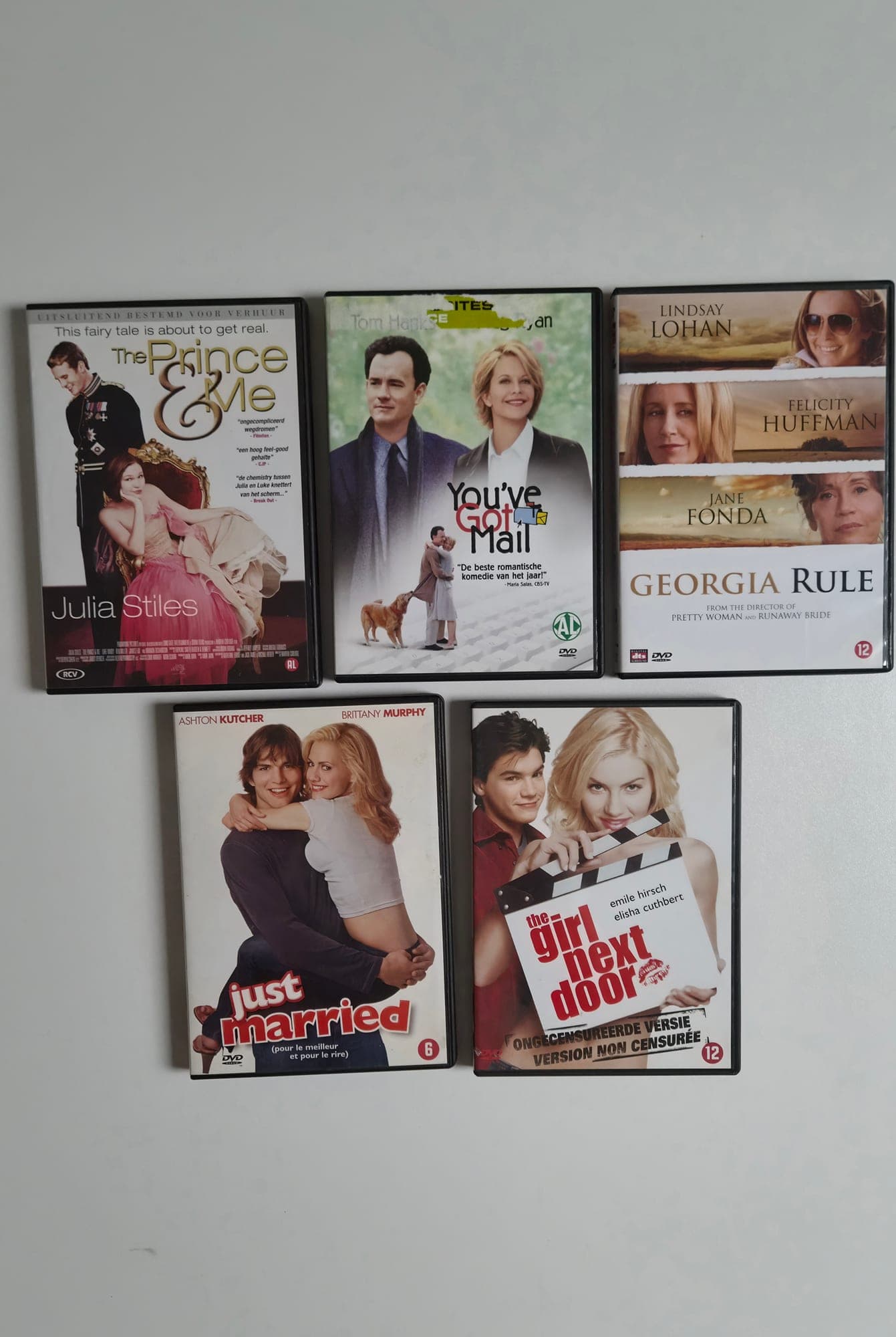5 DVDs - Romantisch/Komedie