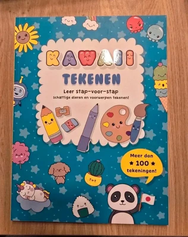 Kawaii tekenen – stap voor stap | 100+ tekeningen | NIEUW